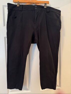torrid Black Men's Stretch Dress Pants - Classic Tailored Style